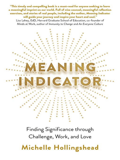 Cover image for Meaning Indicator